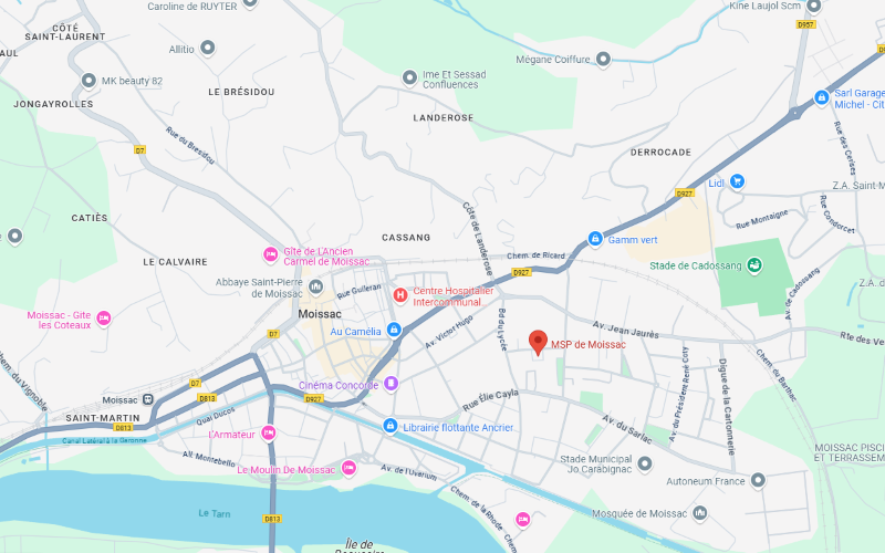 Accès MSP Moissac